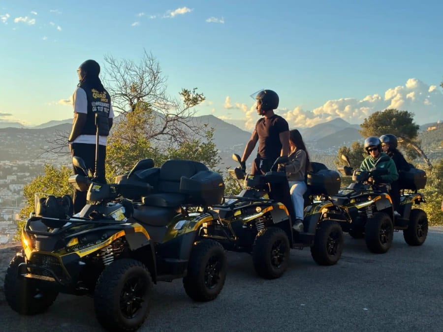 Balade en Quad électrique à Nice (06)