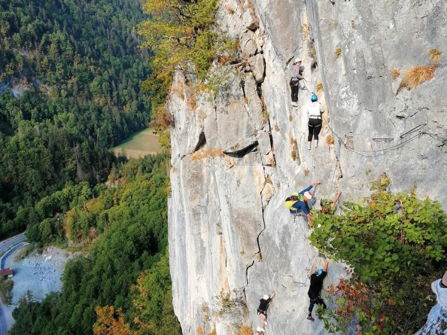 Via ferrata du Mont à Sixt-fer-à-Cheval  (74)