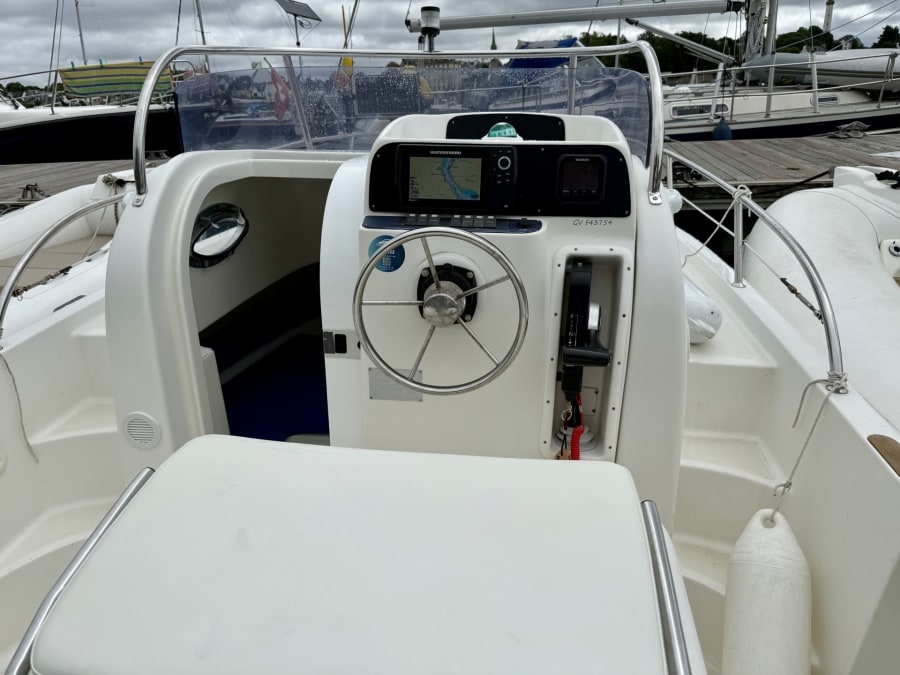 Location de bateau avec permis 7 pers. à Combrit Sainte-Marine