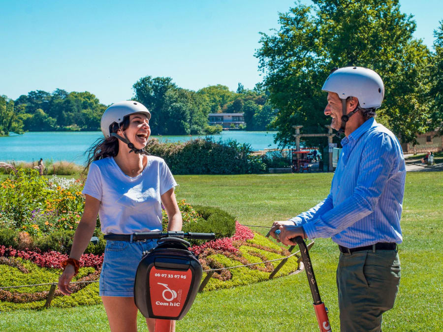 Visite du Parc de la Tête d'Or à Segway à Lyon  (69)