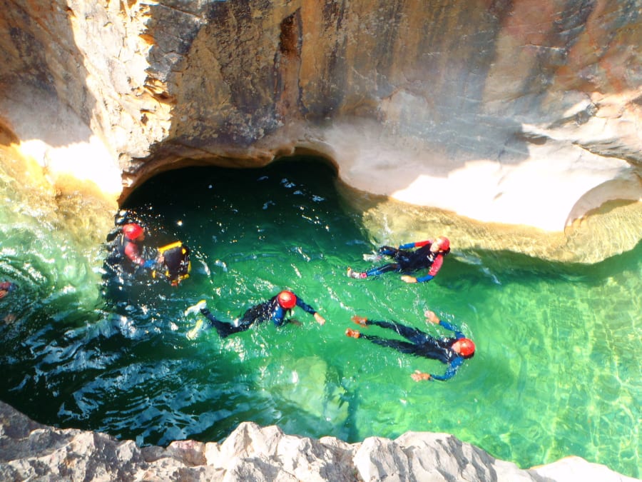 Canyoning weekend in Sierra de Guara