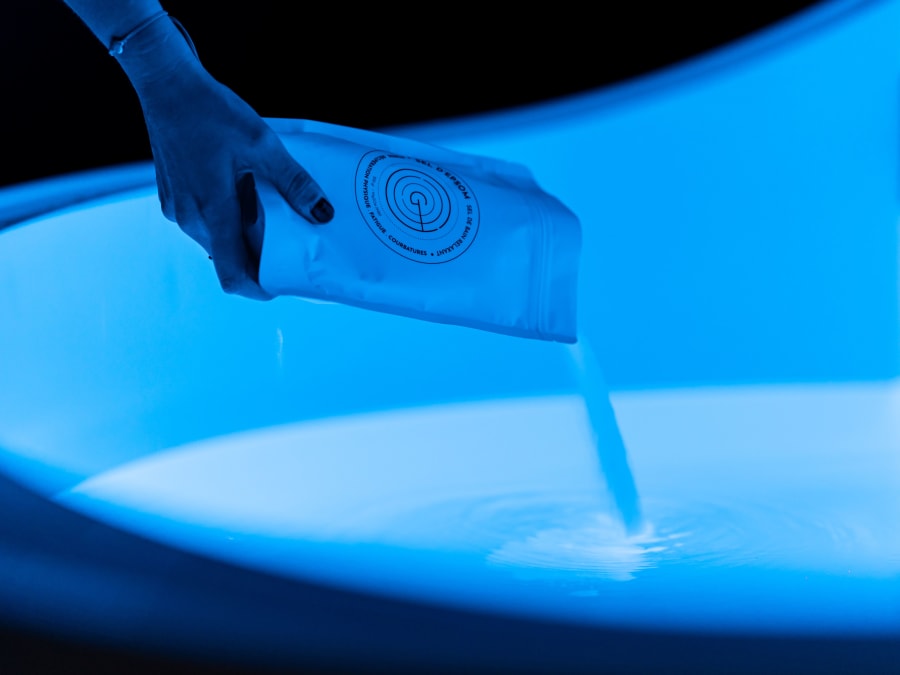 Flotando en aislamiento sensorial en el distrito 3 de Lyon