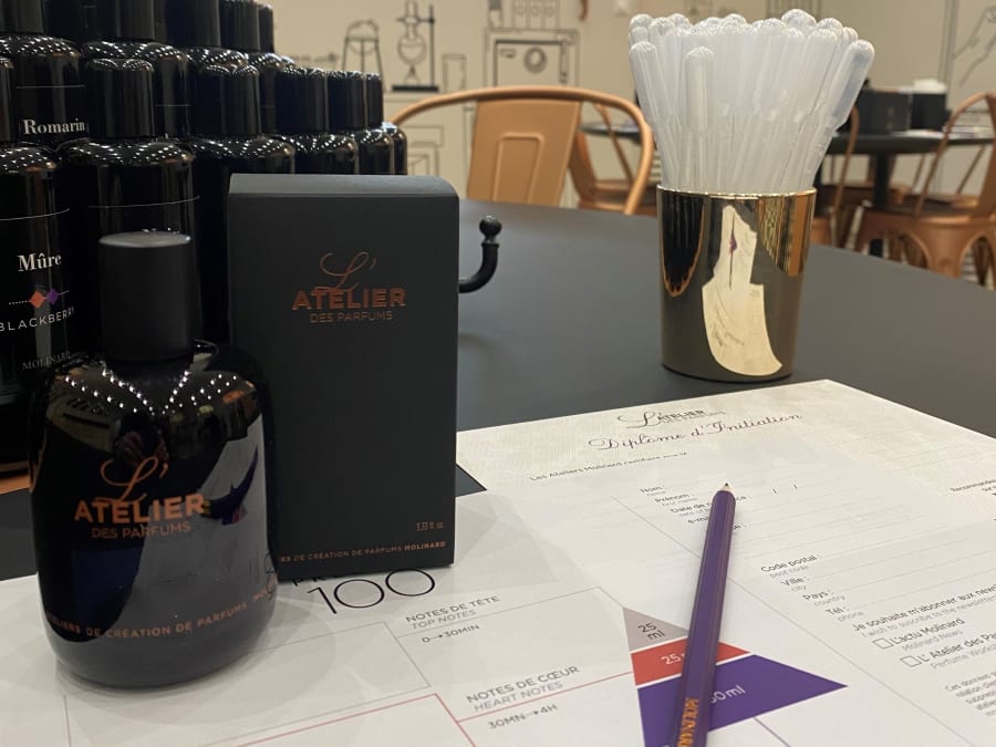 Premium perfume workshop in Paris 6th arrondissement