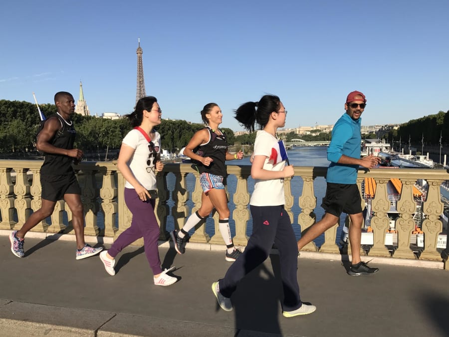 Running Tour "Course au vert dans le quartier latin de Paris"