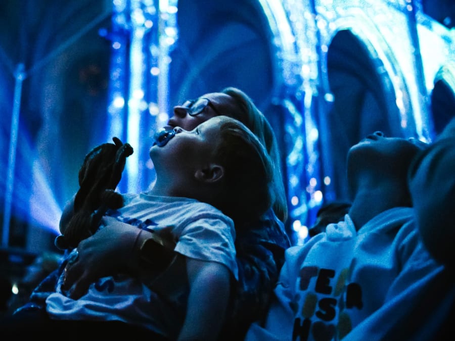 Luminiscence, spectacle immersif à 360° à la basilique de Nice