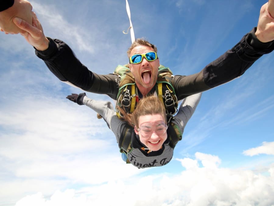 Tandem skydiving in Colmar (68)