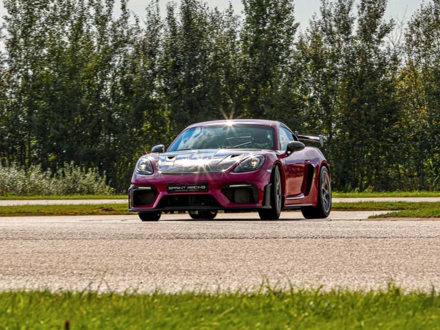 Porsche Cayman GT4 RS driving experience, Circuit du Bourbonnais