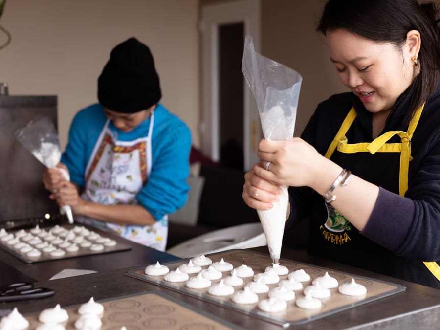 Atelier macarons en anglais à Paris 15ème 