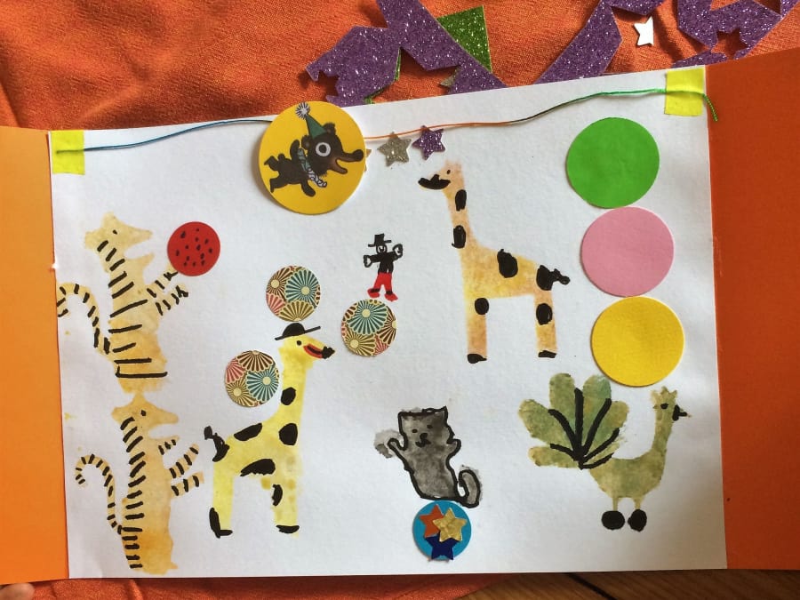 Anniversaire Conte et Création 5-6 ans à domicile