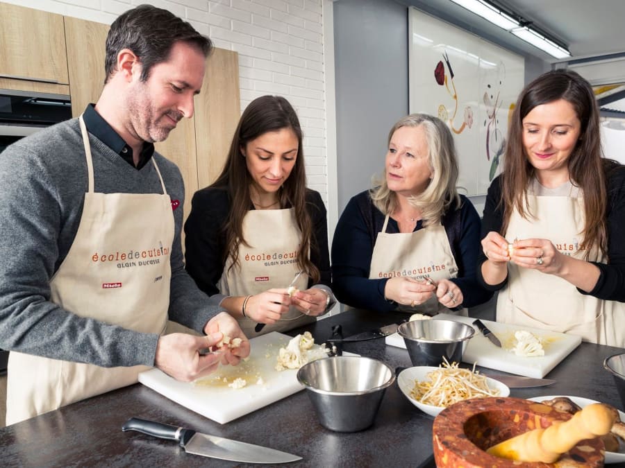 Atelier de cuisine pour débutants à l'Ecole de cuisine ...