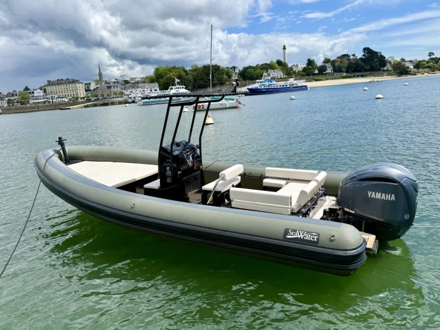 Location de bateau avec permis 14 pers. à Combrit Sainte-Marine