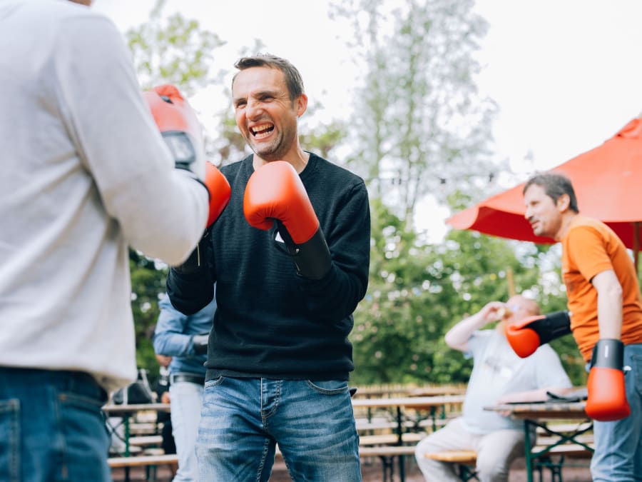 Team Building olympiades avec un sportif de haut niveau