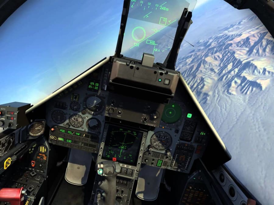 Simulateur de combat aérien Mirage 2000 à Hénin-Beaumont