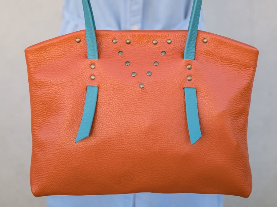 Leather tote-bag workshop in Annecy (74)