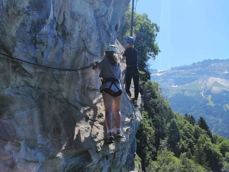 Via ferrata du Mont à Sixt-fer-à-Cheval  (74)