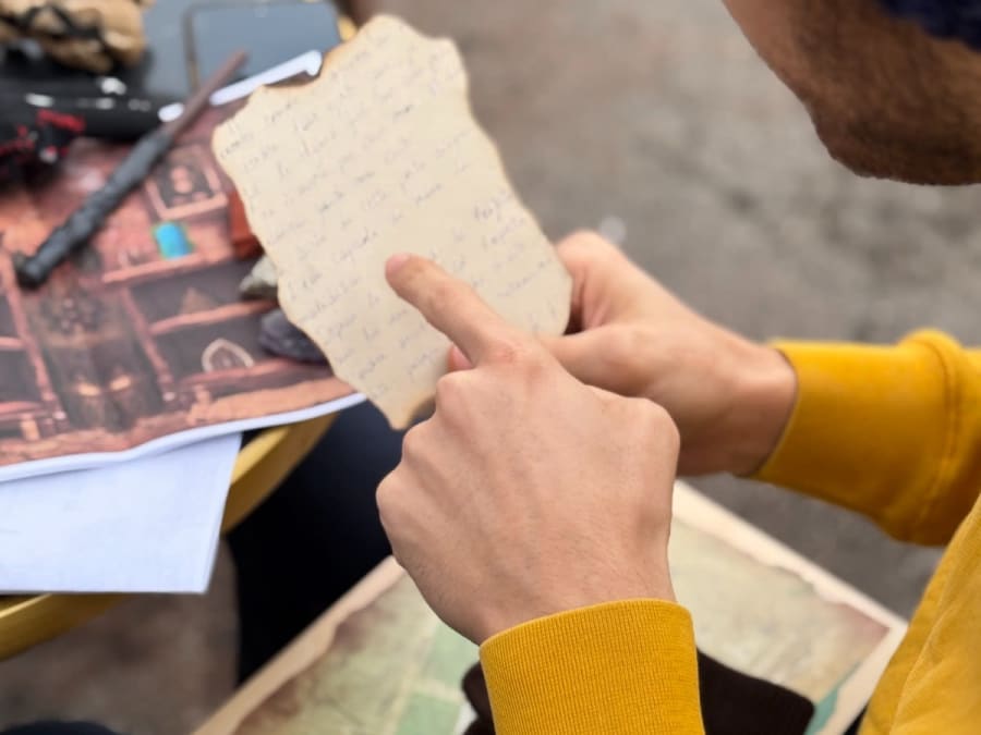 Escape game extérieur "La malédiction de la Lune Rouge" à Nice 