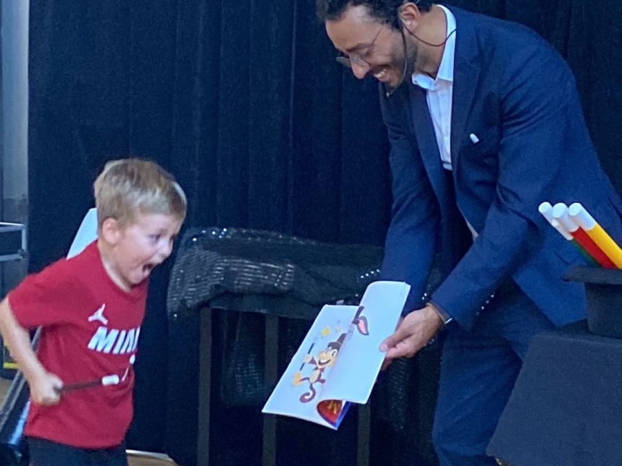 Animation Magie pour événement d'entreprise