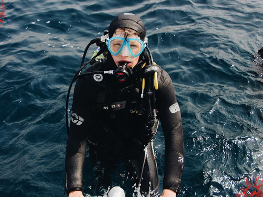 Baptême de plongée en bateau à Argelès-sur-Mer (66)