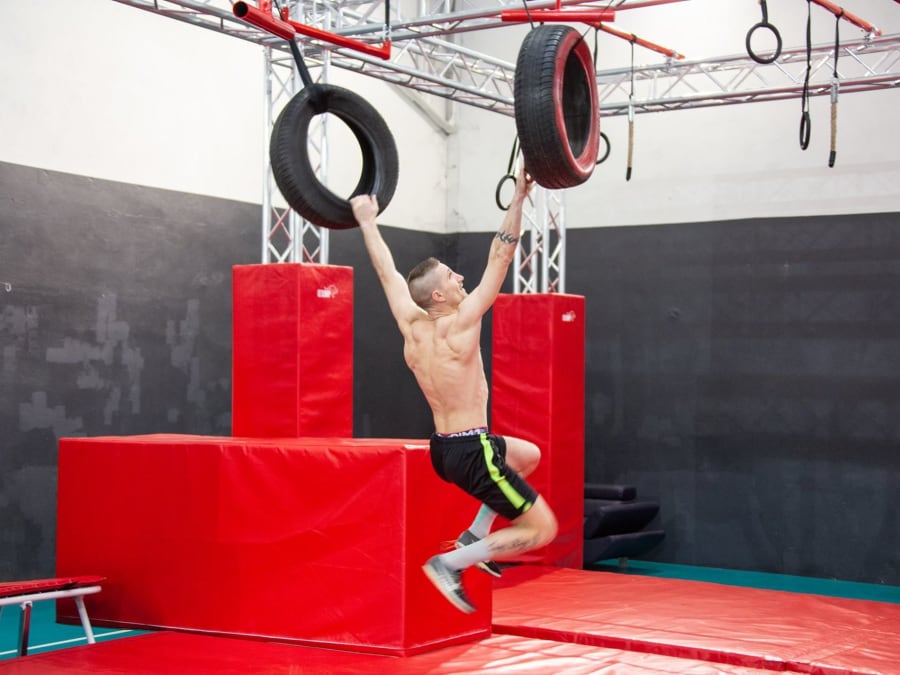 Parcours Ninja Warrior à Villeurbanne proche de Lyon (69)