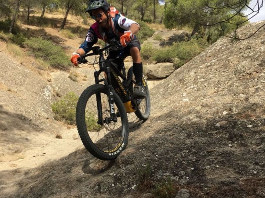 Visite guidée de la Cañada del Lobo en E-Bike à Torremolinos