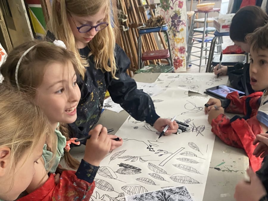 Stage Vacances Peinture Dessin 5-8 ans à Paris 15ème