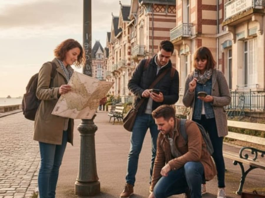 Escape game urbain à Mers-les-Bains (80)