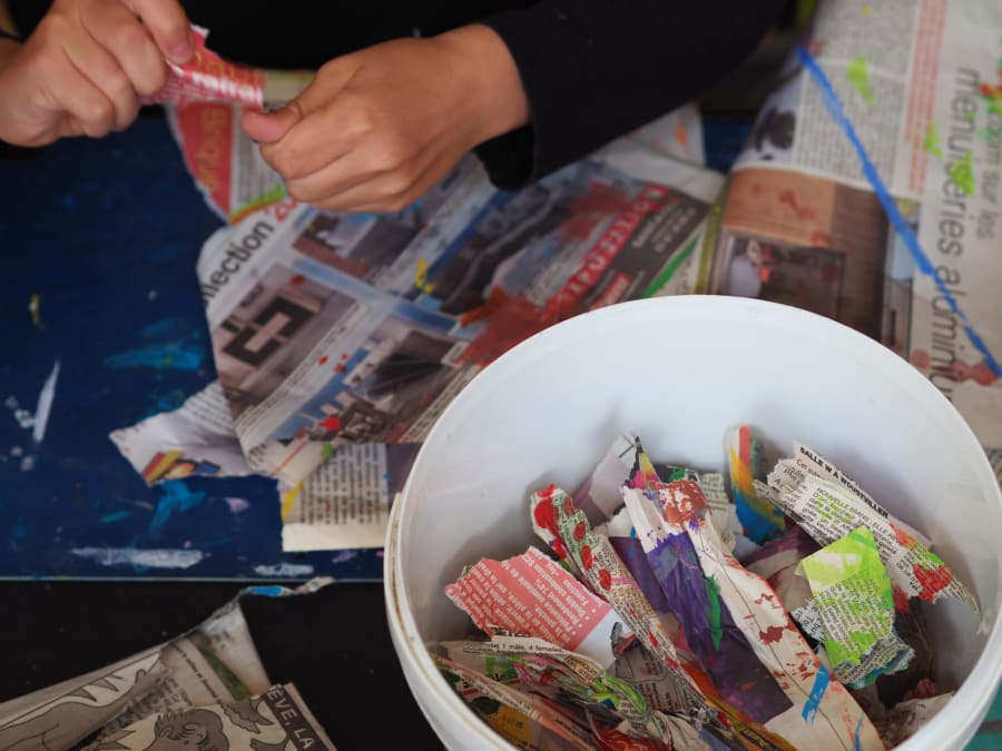 Anniversaire 6-15 ans revalorisation des déchêts à Nancy (54)