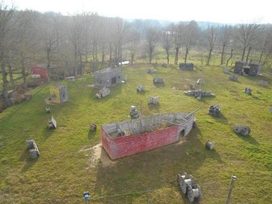 Anniversaire Paintball 8-12 ans à Dingé (35)