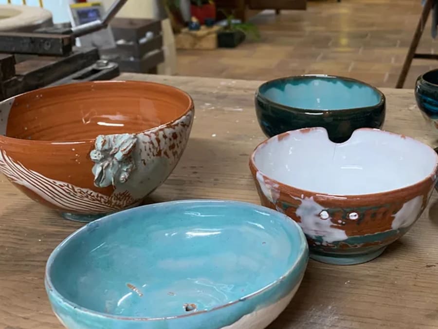 Atelier tour de potier "Duo de bols" à Biarritz (64)