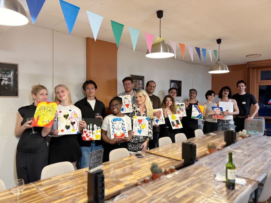 Team Building afterwork artistique & apéro créatif à Paris 11ème