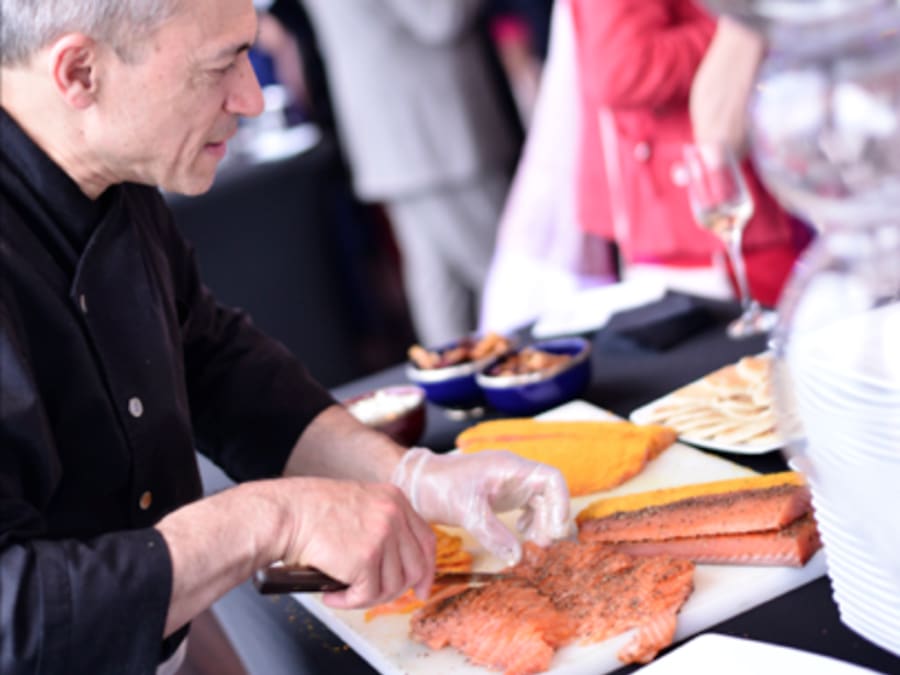 All-you-can-eat buffet dinner cruise on the Seine