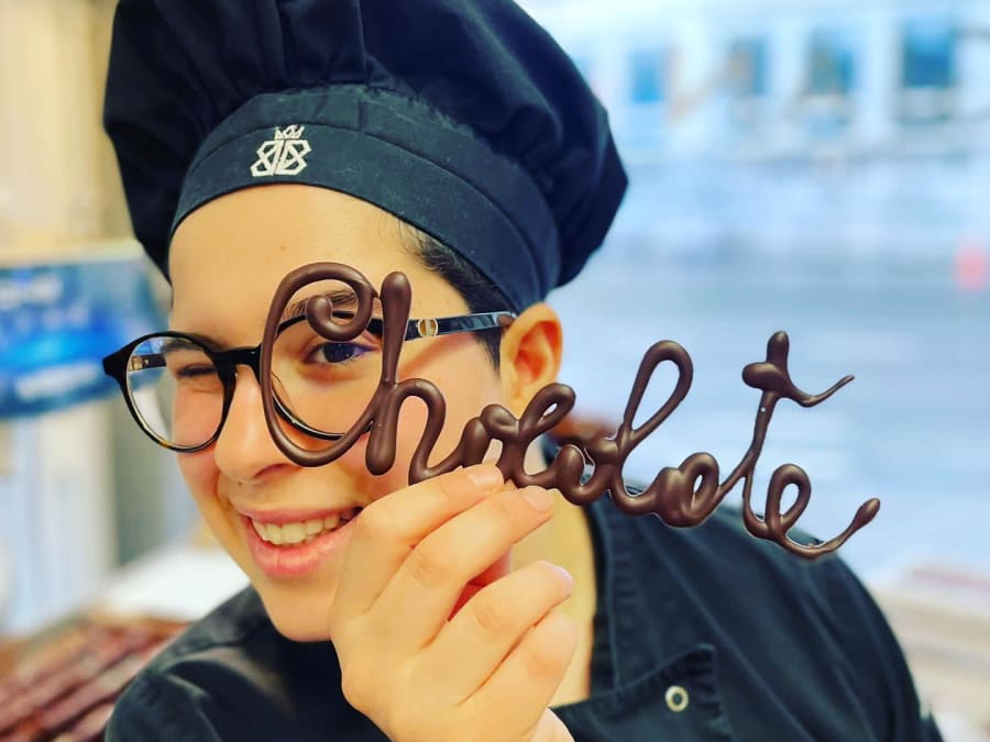 Laboratorio di produzione e degustazione di cioccolato a Bruxelles