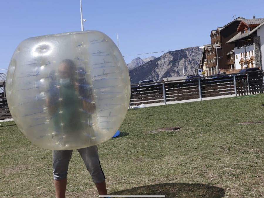 Team Building Bubble Foot mobile en IDF
