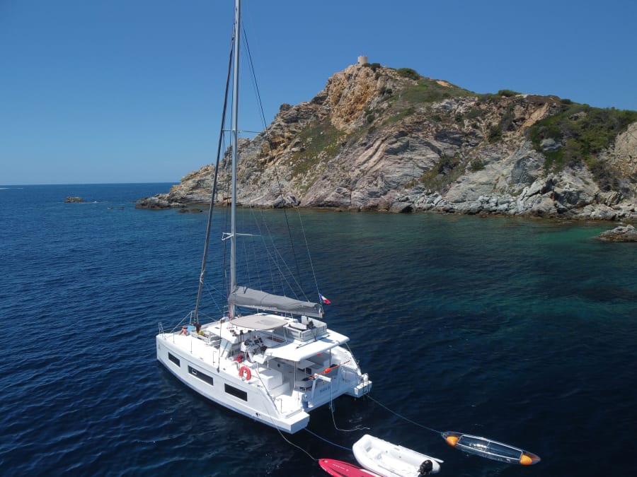 Catamaran day trip from Six-Fours-les-Plages (83)