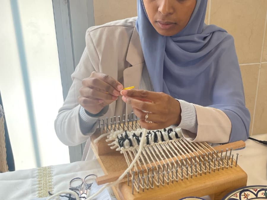 Atelier de tissage berbère à Montpellier (34)
