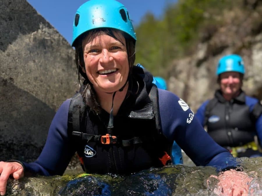 Giornata di canyoning di livello intermedio a Chassezac (48)