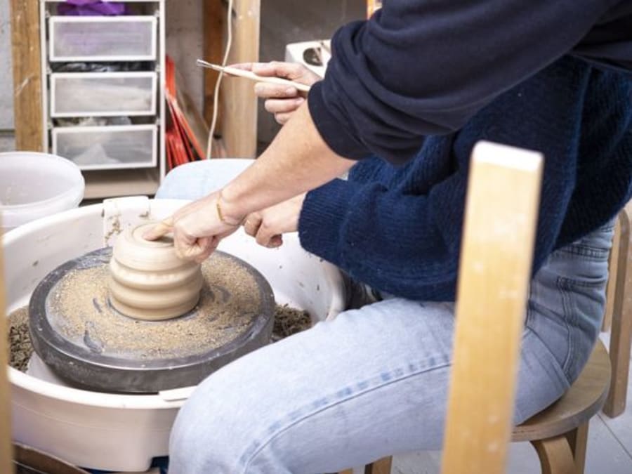 Atelier initiation au tour de potier aux Lilas