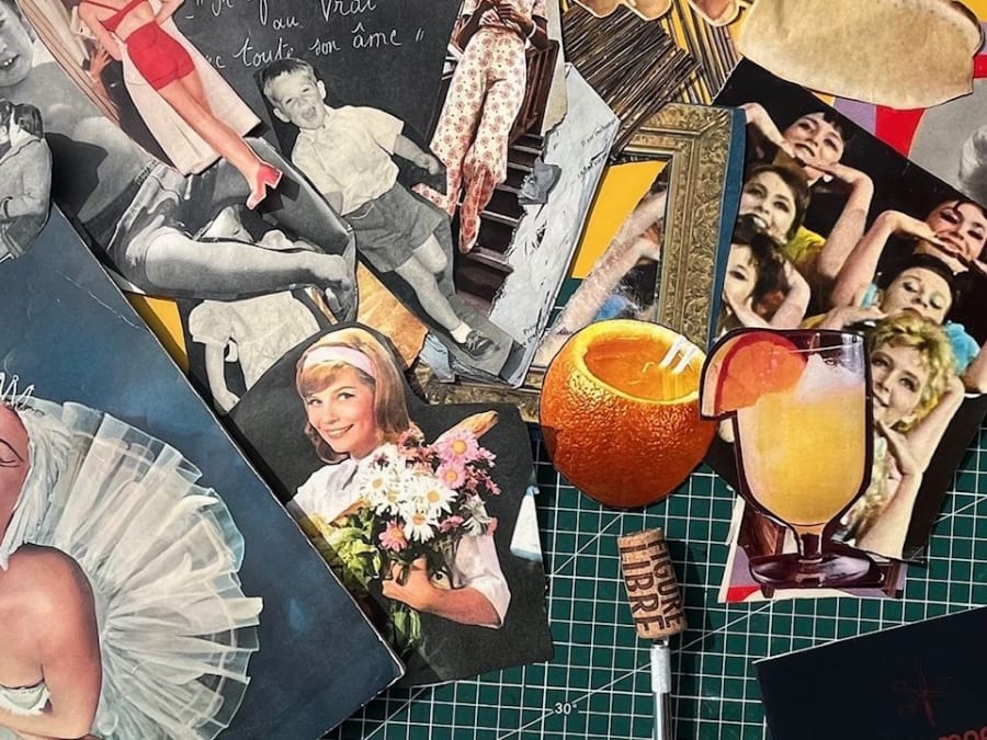 Atelier art collage à Annecy (74)