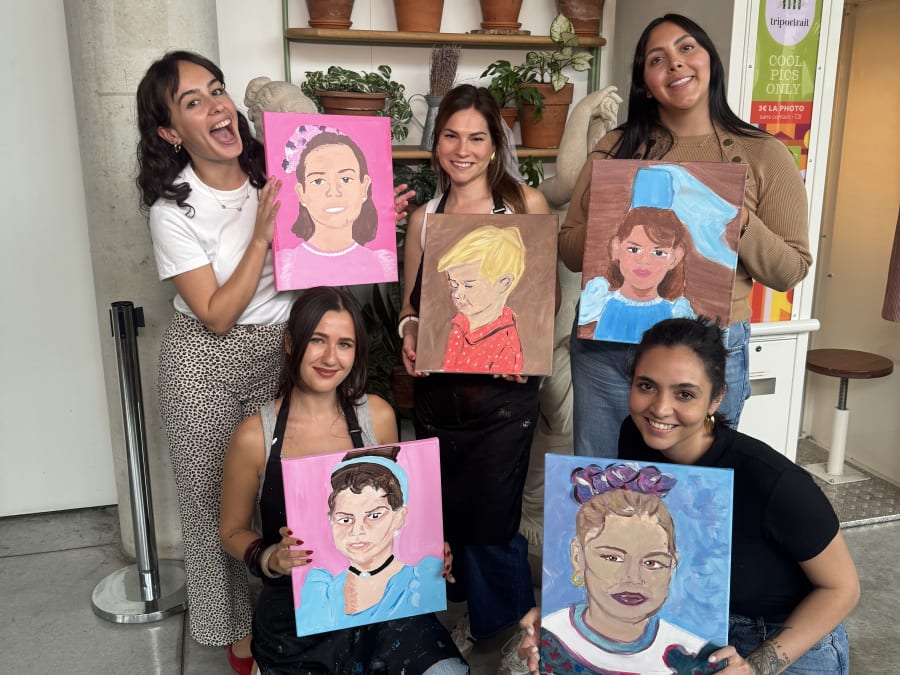 Taller de pintura "Pinta a tu pareja" en París