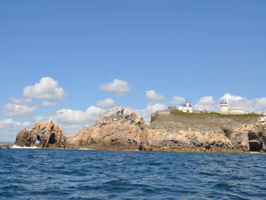 Balade en mer découverte des Tas de Pois à Camaret-sur-Mer (29)