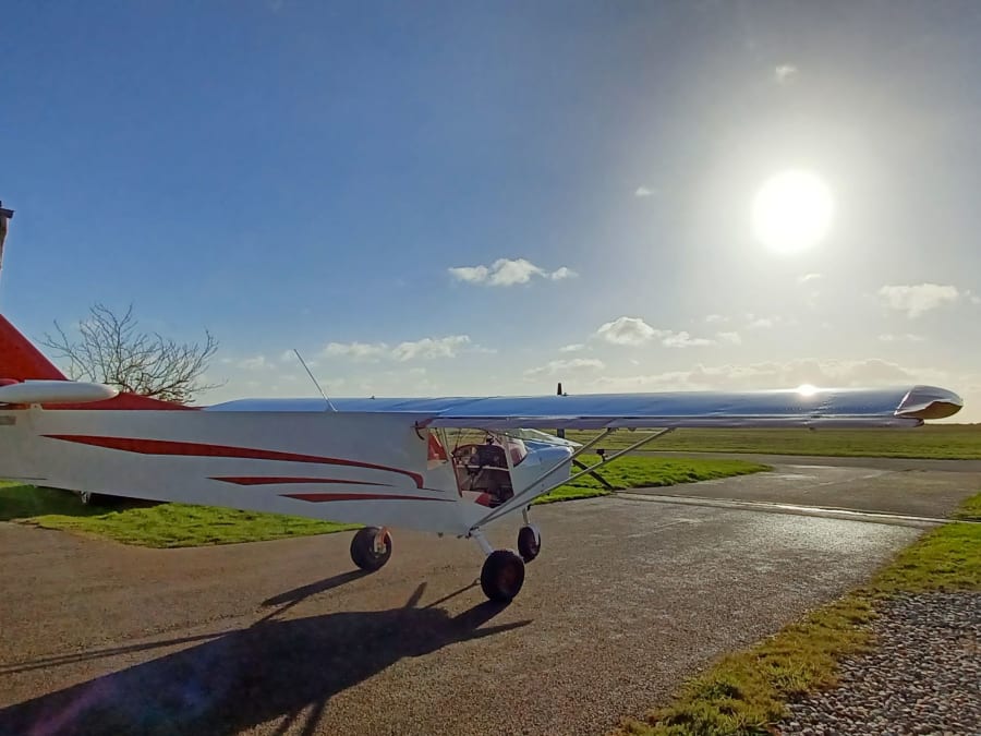 Microlight flight over the Golfe du Morbihan (56)