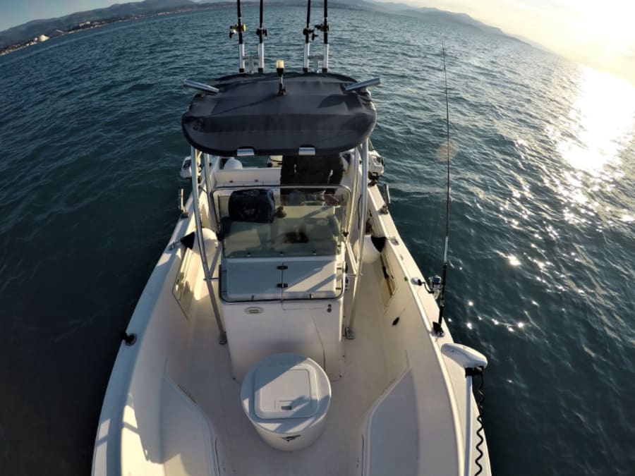 Fishing trip by boat from Saint-Laurent-du-Var (06)