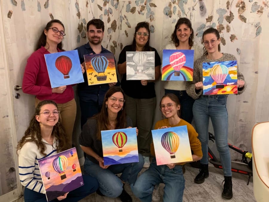 Atelier peinture & apéritif à Montpellier (34)