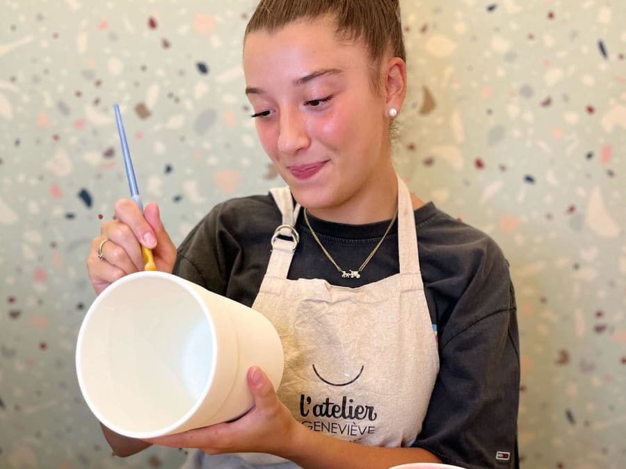 Team Building Atelier peinture sur céramique à Paris 14ème