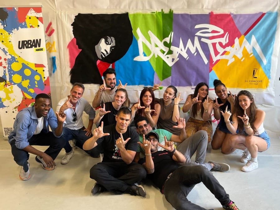 Team Building Fresque collaborative à La Défense