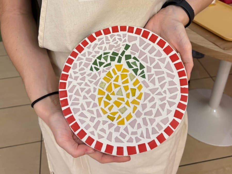 Mosaik-Workshop in Bourg-en-Bresse (01)