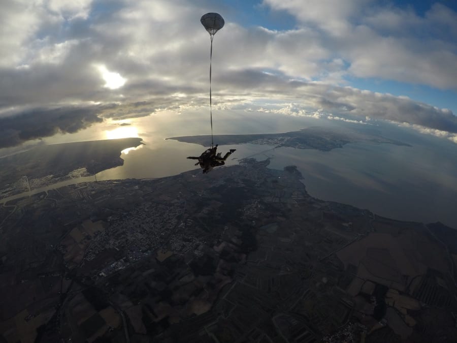 Paracaidismo en tándem sobre la isla de Oléron (17)