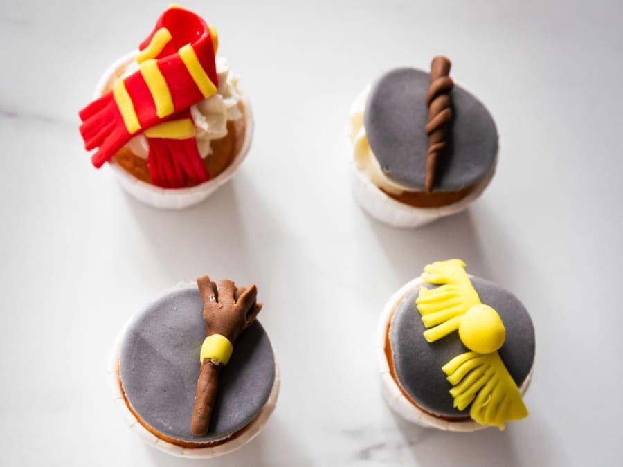 Harry Potter Cupcakes parent/child workshop in Paris 14th arrond