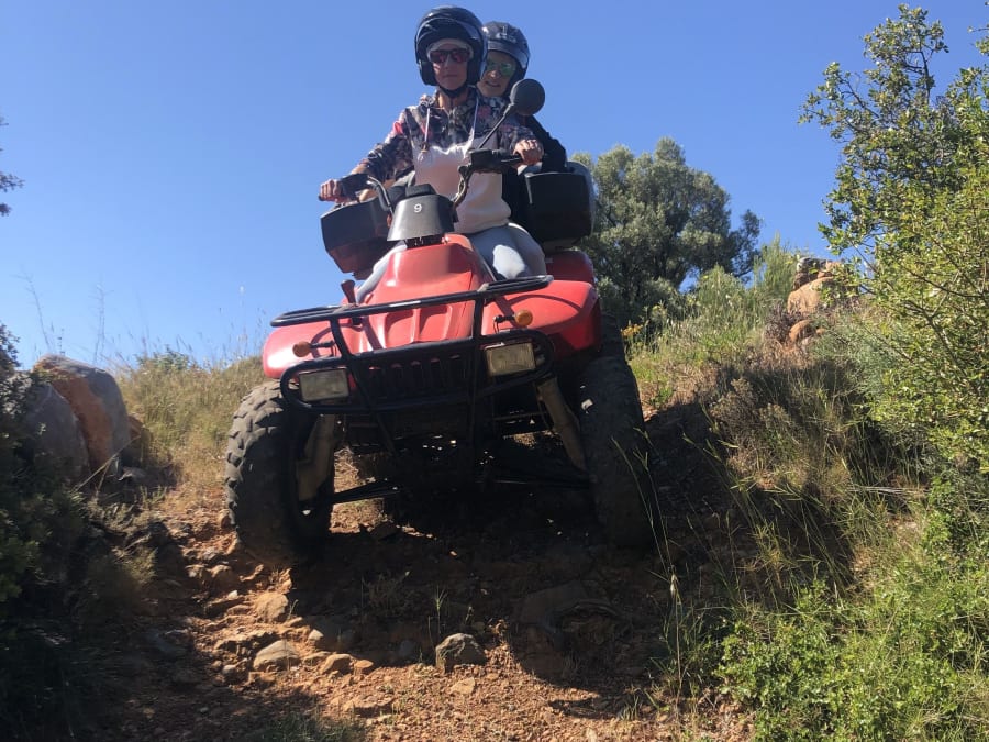 Randonnée Quad autour de Baixas (66)