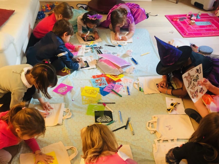 Anniversaire créatif de Lili 6-10 ans à domicile